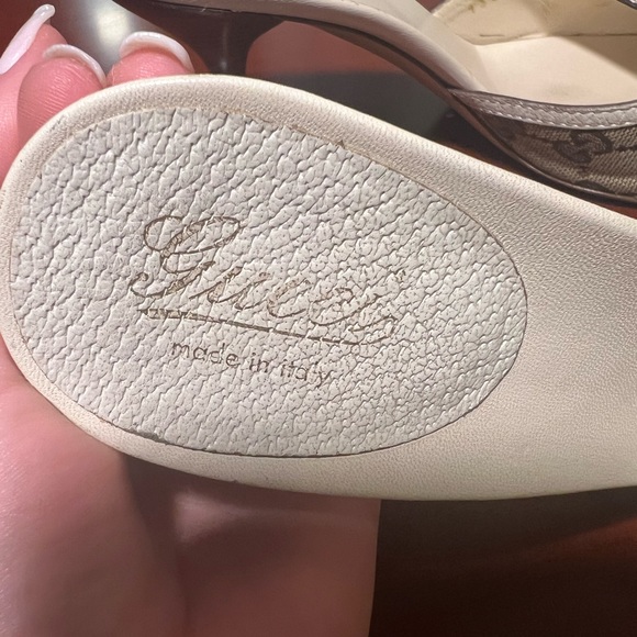 Gucci GG Canvas Bamboo Horsebit Mules 36.5 US 6.5 - Picture 4 of 11